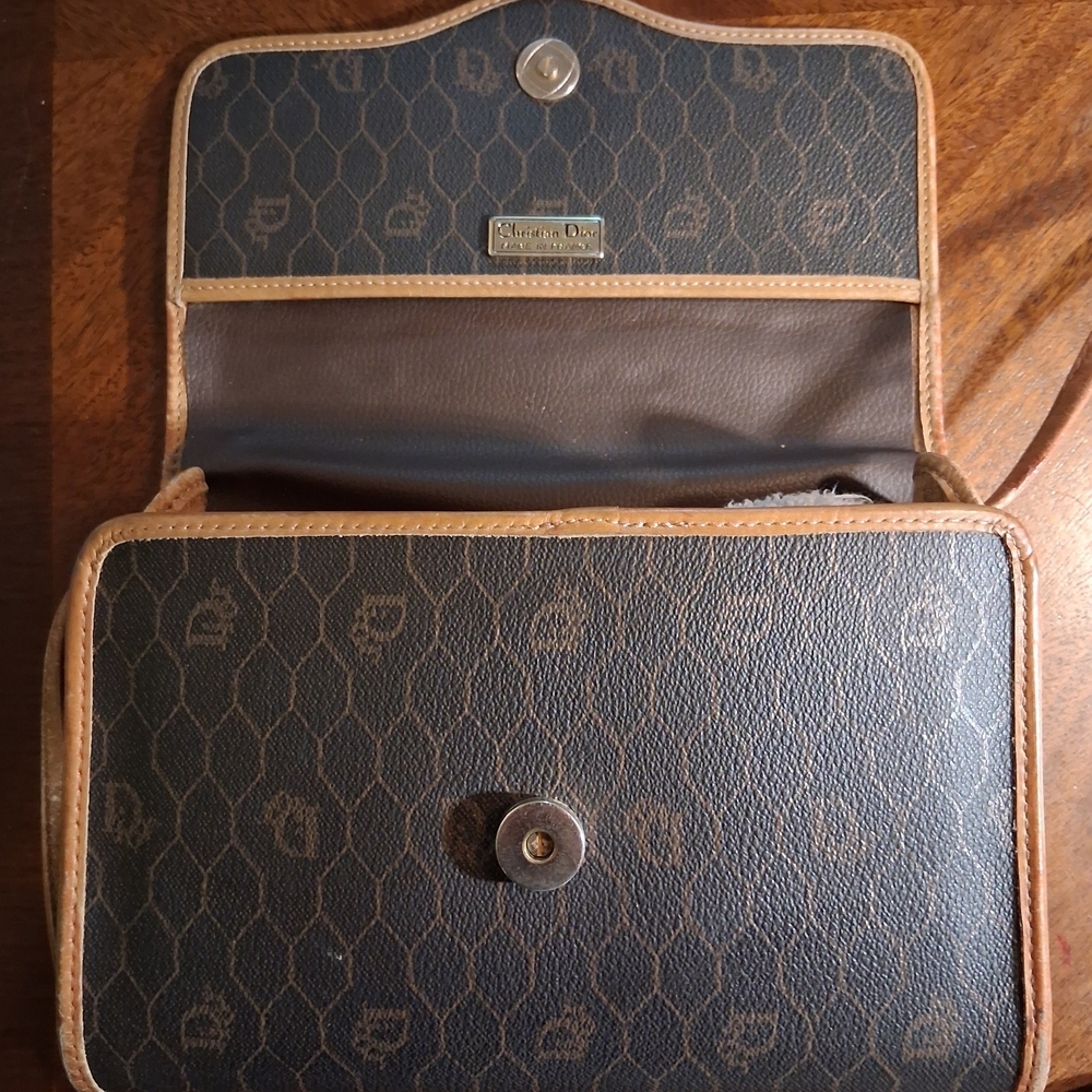 Authentic Christian Dior Shoulder Brown Honey Co Bag - Picture 13 of 16